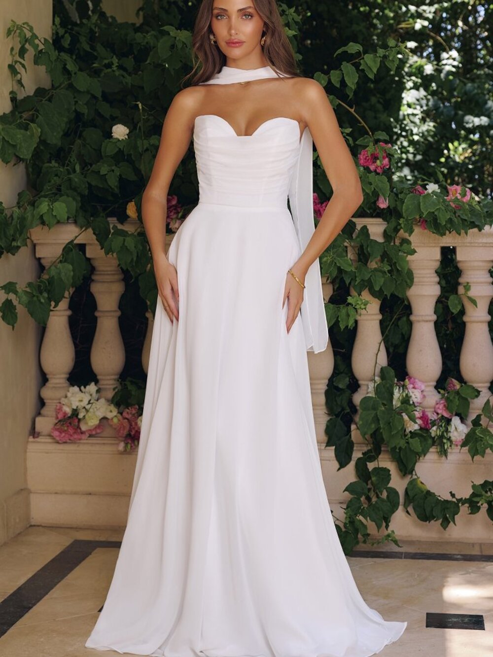 Kaia White Bridal gown